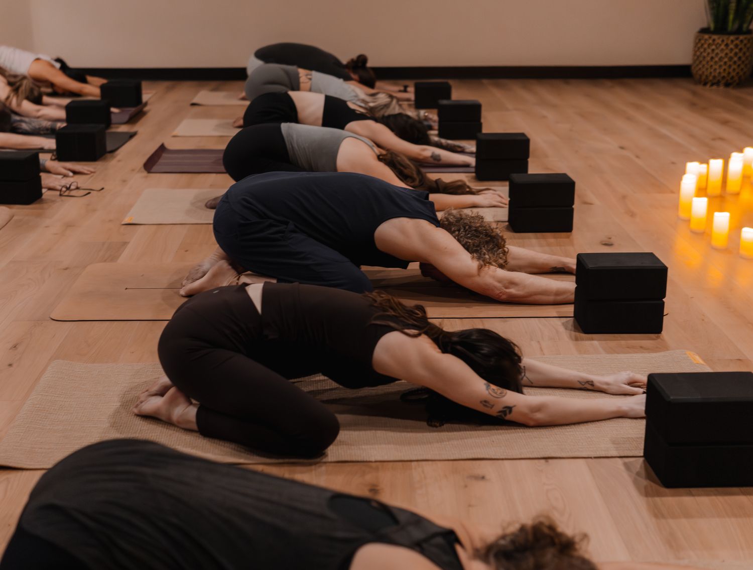 Yin yoga, settling into stillness